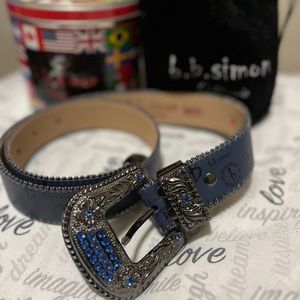 B.B. Simon men’s belt.Sold